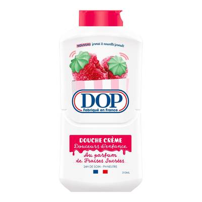 Dop Douche Crème Parfum Fraises Sucrées, 310ml