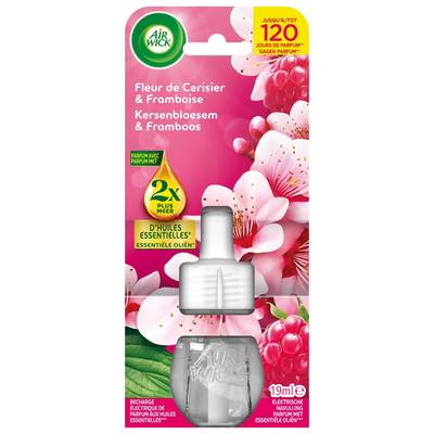 Air Wick Désodorisant Recharge Électrique Fleur de Cerisier et Framboise, 19ml