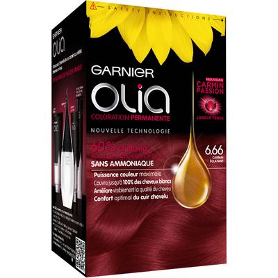 Garnier - Olia Coloration Carmin éclatant 6.66, 216g