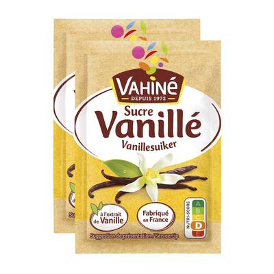 Vahine Sucre Vanillé, 2x5 sachets
