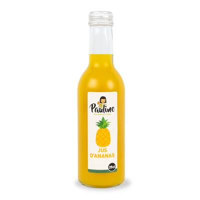 Pauline Pur jus d'Ananas, 25cl