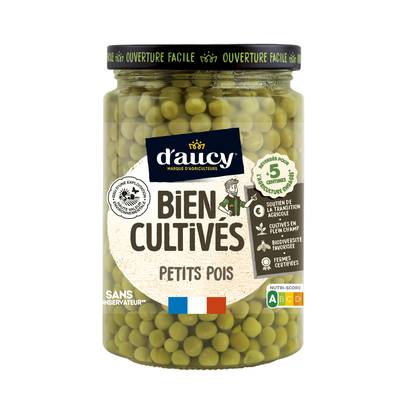 D'aucy Petits Pois bien cultivés, 380g