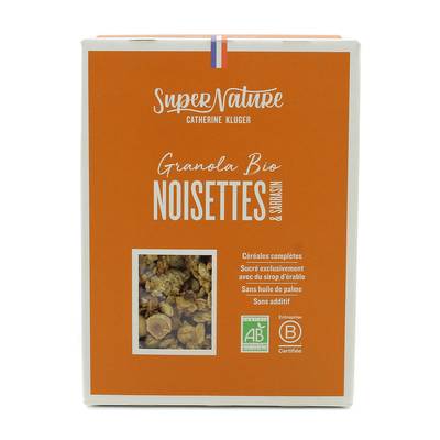 Super Nature Granola Noisette & Sésame BIO, 350g