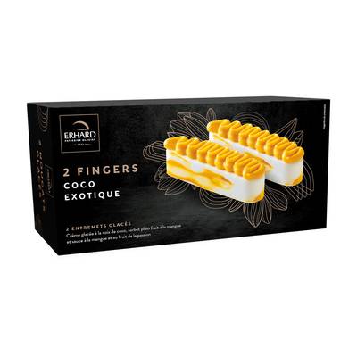 Erhard Fingers glacés coco exotique, 2x65g