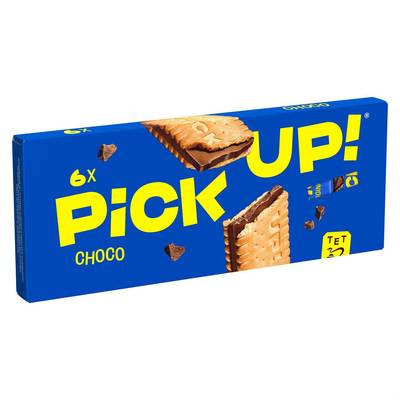 Bahlsen Biscuits pick up fourrés au chocolat X6, 168g