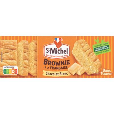St Michel Le brownie chocolat blanc à partager, 240g