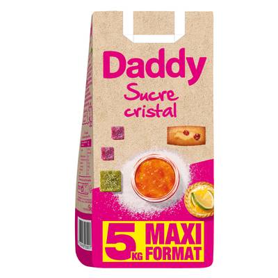 Daddy Sucre Cristal Maxi Format, 5kg