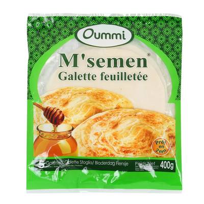 OUMMI M'Semen Galettes Feuilletées, 400g
