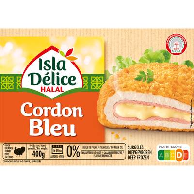 Isla Délice Cordons Bleu  - Halal, 4x100g