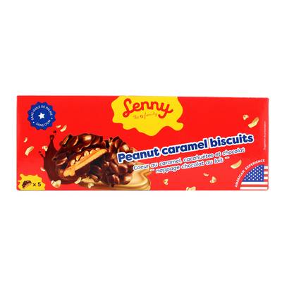Lenny Peanut Caramel Biscuits - Biscuits aux cacahuètes et caramel, 110g