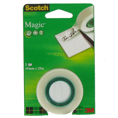 Achat Scotch Recharge de ruban adhésif magic, Dimensions 25 m x 19 mm