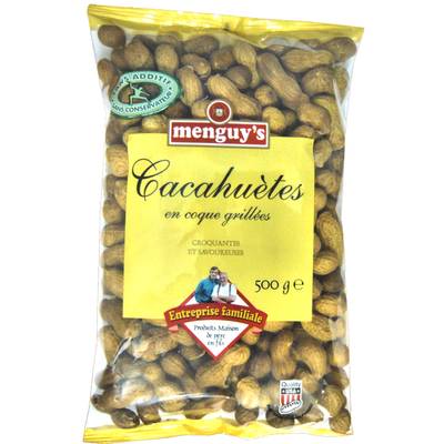 Menguy's Cacahuète en Coque, 500g