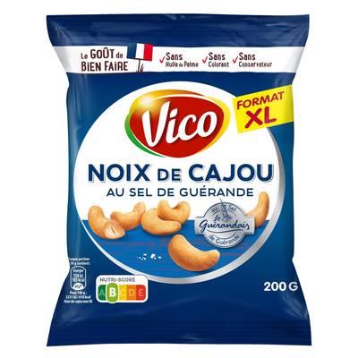 Vico Noix de Cajou aux Sel de Guérande, 200g
