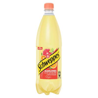 Schweppes Soda saveur Agrumes, 1L