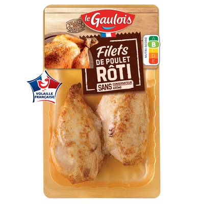 Le Gaulois Filets de Poulet Rôti, 2x115g