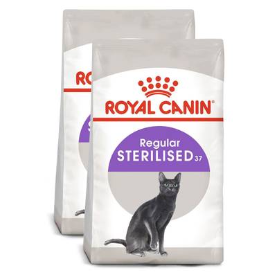 Royal Canin Croquettes Regular Sterilised 37 pour Chat Adulte Stérilisé, Lot de 2x4kg