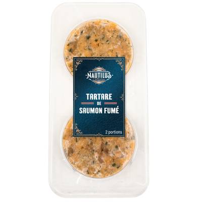Nautilus Collection Tartare de Saumon Fumé à l'Aneth, 2x70g