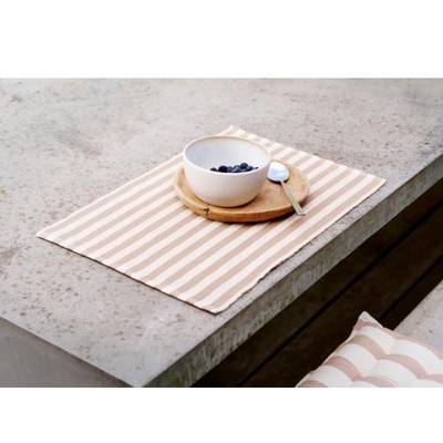 5722000285717 - Södahl - Set de table Statement Stripe Beige