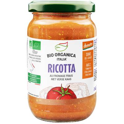 Bio Organica Italia Sauce tomate ricotta bio Demeter, 350g