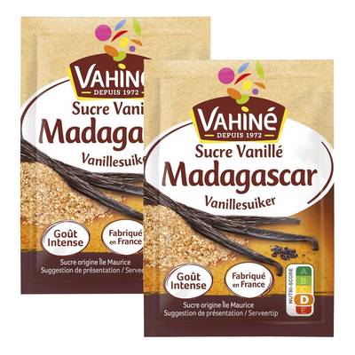 Vahine Sucre Vanillé Madagascar, 2x5 sachets