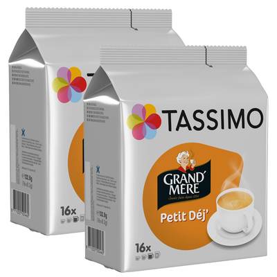 Tassimo Grand Mère Petit Déj, 2x16 dosettes