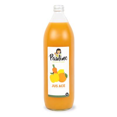 Pauline Jus ACE - Pomme / Citron / Carotte / Orange, 1L