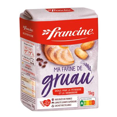 Francine Farine de Gruau Type 45, 1kg