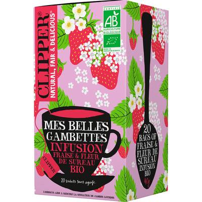 Clipper Infusion Mes Belles Gambettes Bio, 40g