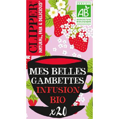 Clipper Infusion Mes Belles Gambettes Bio, 40g