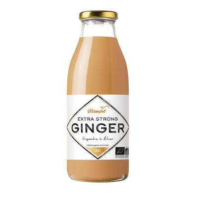 Vitamont Ginger extra strong bio, gingembre à diluer., 50cl