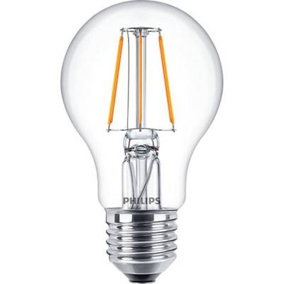 8718699762018 - Philips - Ampoule E27-4,3W LED Classique Transparente Blanc Froid