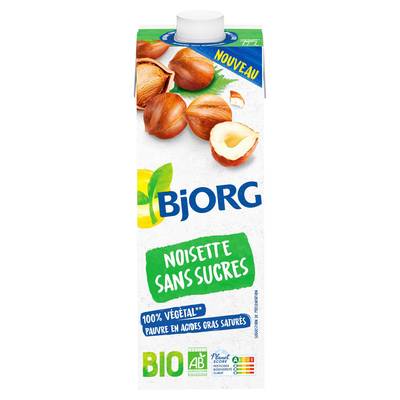 Bjorg Noisette Sans Sucre Boisson Végétale Bio, 1L