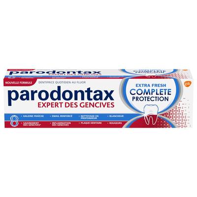 Parodontax Dentifrice Complète Protection Extra Fresh, 75ml
