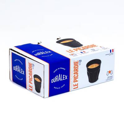 3550190505818 - Duralex - Gobelet 9 cl Noir Picardie