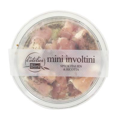 Atelier Blini Mini Involtini, Speck Italien & Ricotta, 120g