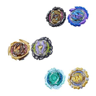 5010993936618 - Beyblade - Hasbro - 2 Toupies Quaddrive- Beyblade Burst