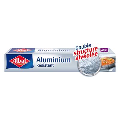 Albal Aluminium double structure alévolée, 40 m