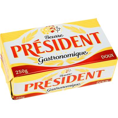 Président Beurre Doux gastronomique, 250g