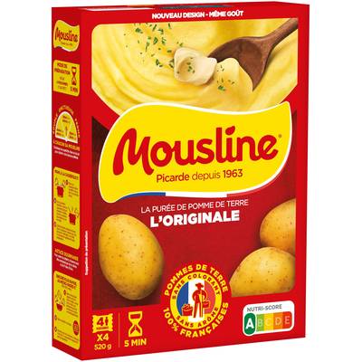 Mousline Purée Nature, 520g