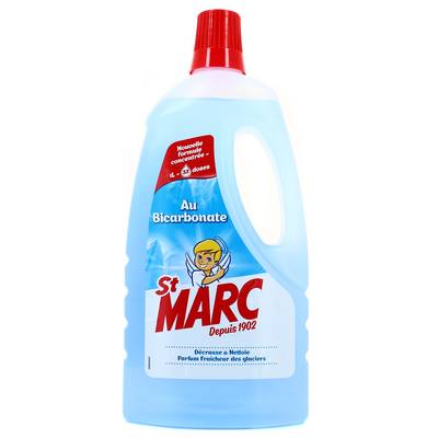 Saint Marc Nettoyant Surfaces au Bicarbonate, 1L