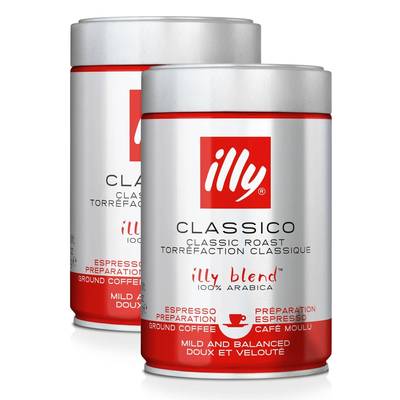 Illy Café moulu espresso, 2x250g