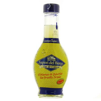 Sapori Del Borgo Jus de citron de Sicile, 250ml