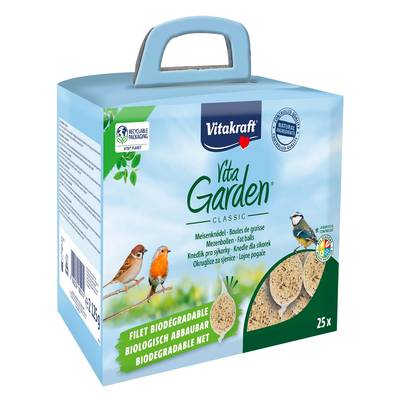 Vitakraft 25 Boules de Graisse en Filet Biodégradable, 2,125kg