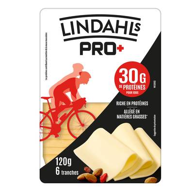 LINDAHLS PRO  Fromages en tranches, 120g, 6 tranches