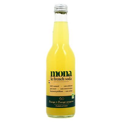 Mona Craft Soda Orange - Orange sanguine BIO, 33cl