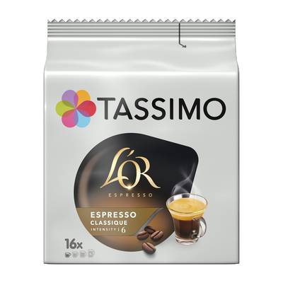 Tassimo L'or Espresso Classique, 16 dosettes