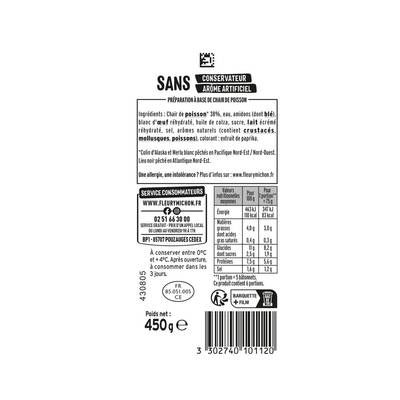 3302740101120 - Fleury Michon - Bâtonnets de Surimi Le Moelleux