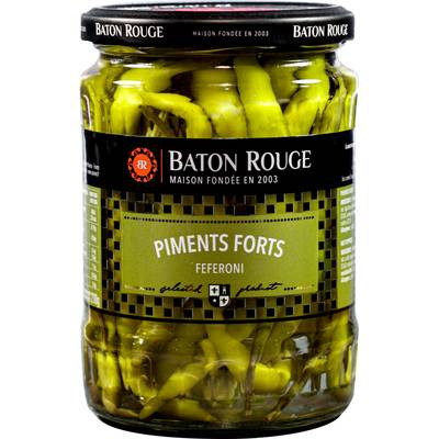 Baton rouge Feferoni - Piments forts, 210g
