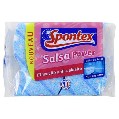 Spontex Éponges antibactériennes salsa, 2 pièces