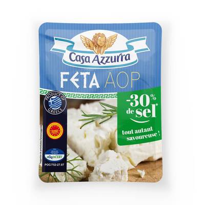 Casa Azzurra Féta AOP Réduite en Sel, 150g